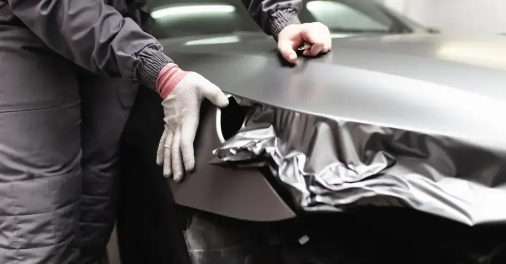 Matte-black-car-wrapping-Dynamax-Wraps