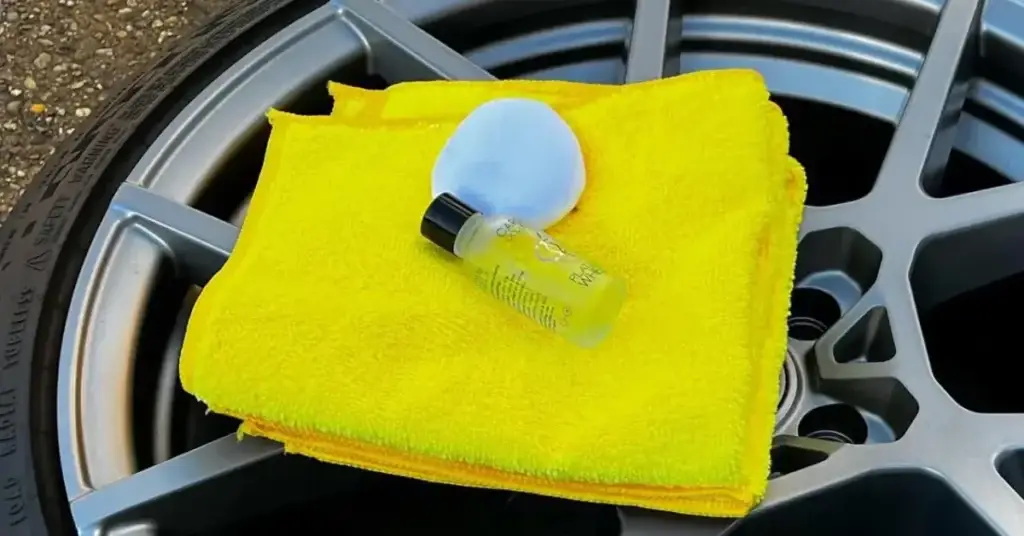tools needed for applying ceramic coating on wheels