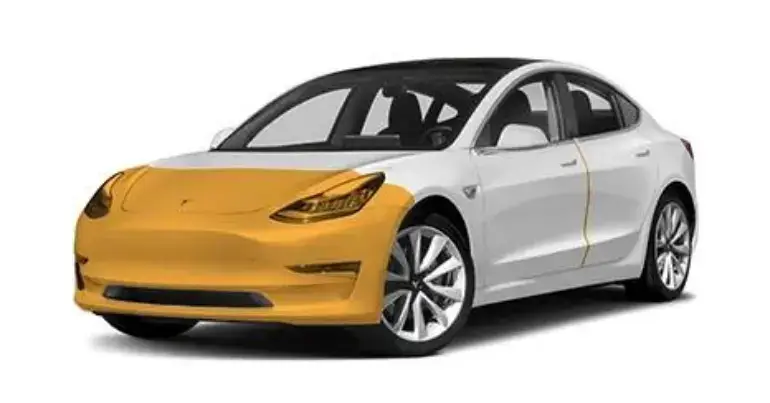 Tesla Y Partial Front Coverage -
Dynamax Tesla PPF Cost