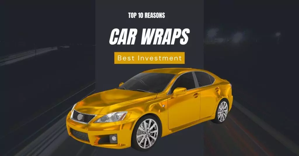 Yellow Car Wrap | Dynamax Wraps | Car Wraps and Vehicle Wraps services